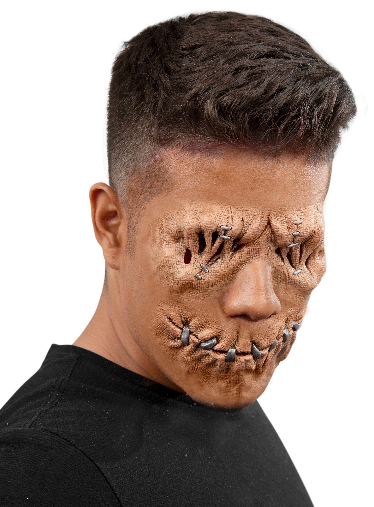 Ghoulish Productions Kostüm Zugetackert, Horror-Make-up für meisterhafte Verwandlungen