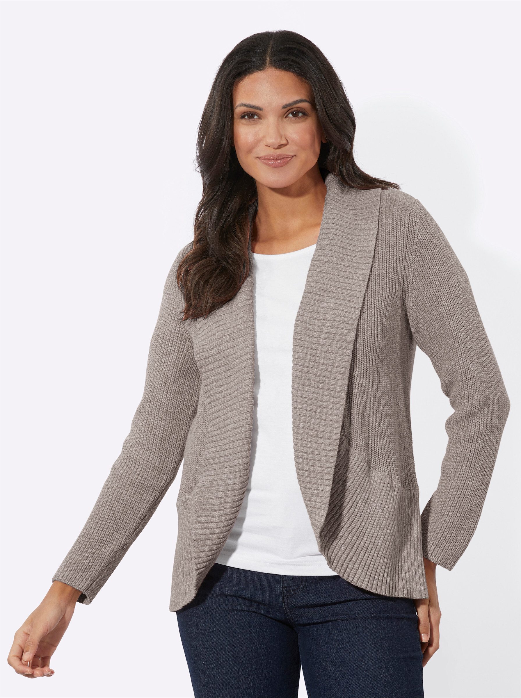 Sieh an! Strickjacke Strickjacke günstig online kaufen