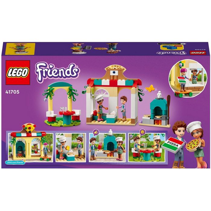 LEGO® Konstruktionsspielsteine Heartlake City Pizzeria (41705) LEGO® Friends (144 St) Made in Europe MB11121