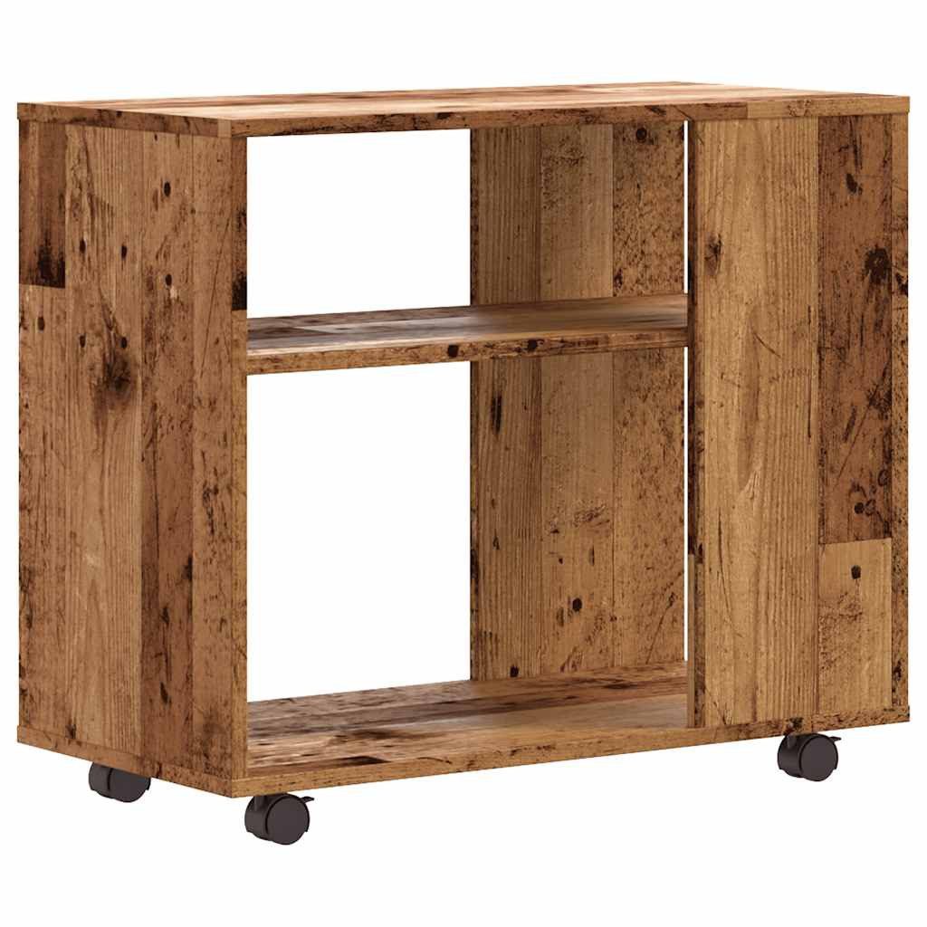 vidaXL Beistelltisch Beistelltisch Altholz-Optik 70x35x60,5 cm Holzwerkstoff (1-St)