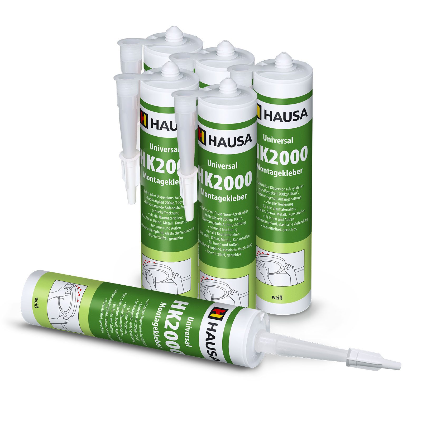 Hausa Montagekleber Universal HK2000, (Kraftkleber, Baukleber, günstig online kaufen