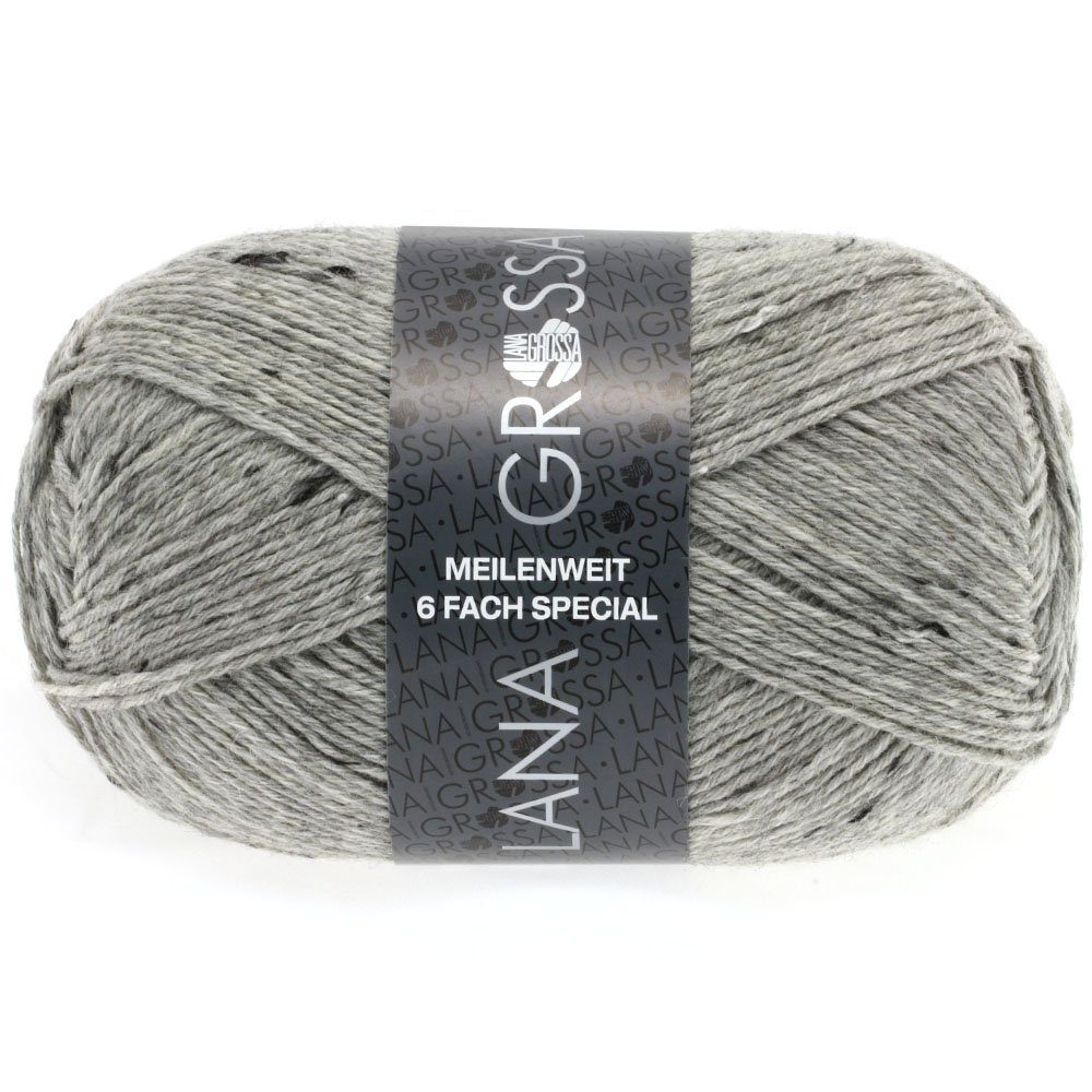 Häkelwolle MEILENWEIT 6-FACH 150 g TWEED
