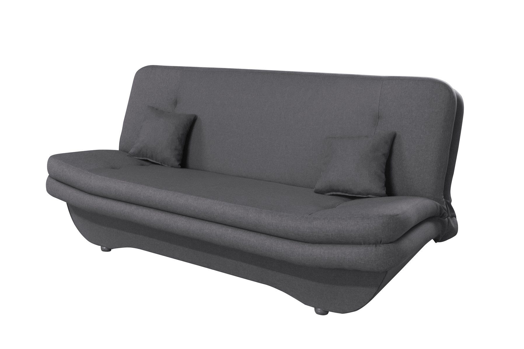 Fun Möbel Schlafsofa Schlafsofa KANDY Stoff / Kunstleder, 1 Teile, Mit Schlaffunktion