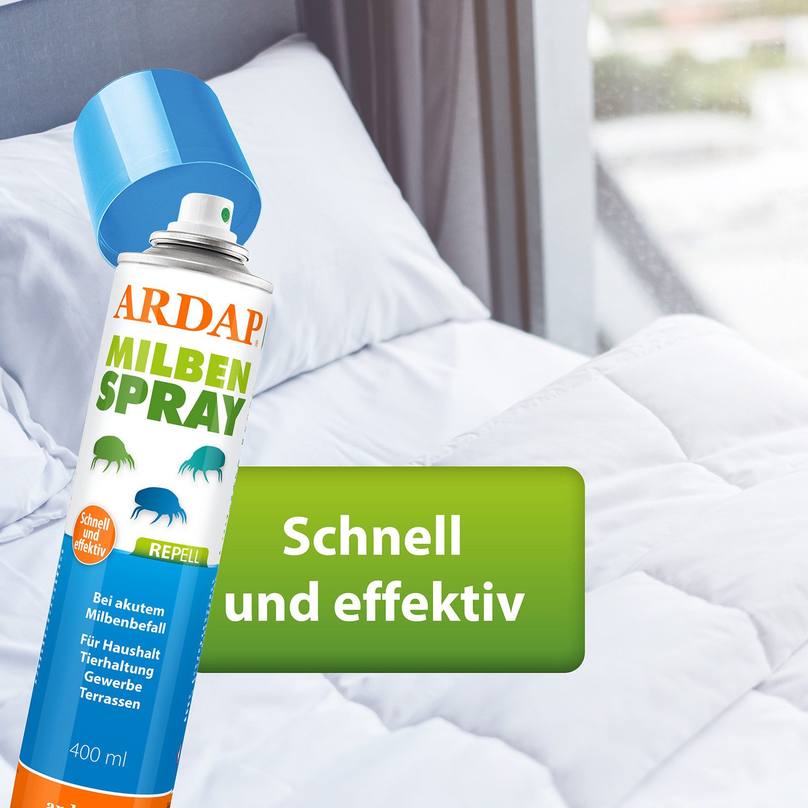 Ardap Insektenspray ARDAP Repell Milbenspray 400 ml