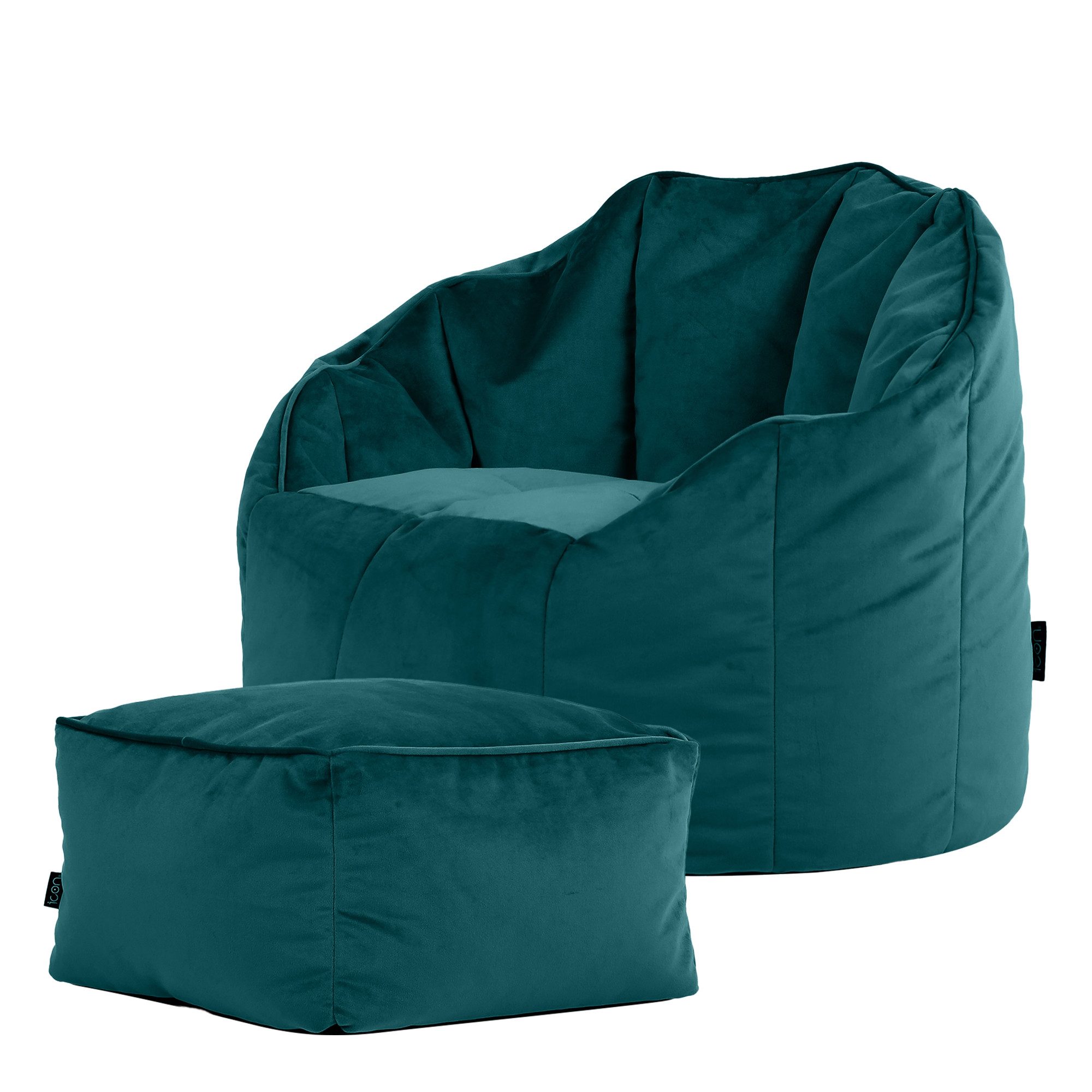 icon Sitzsack Sitzsack Sessel aus Samt günstig online kaufen