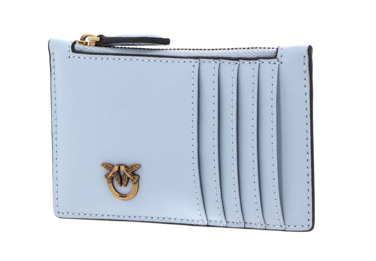 PINKO Kartenetui Cardholder, aus echtem Rindsleder