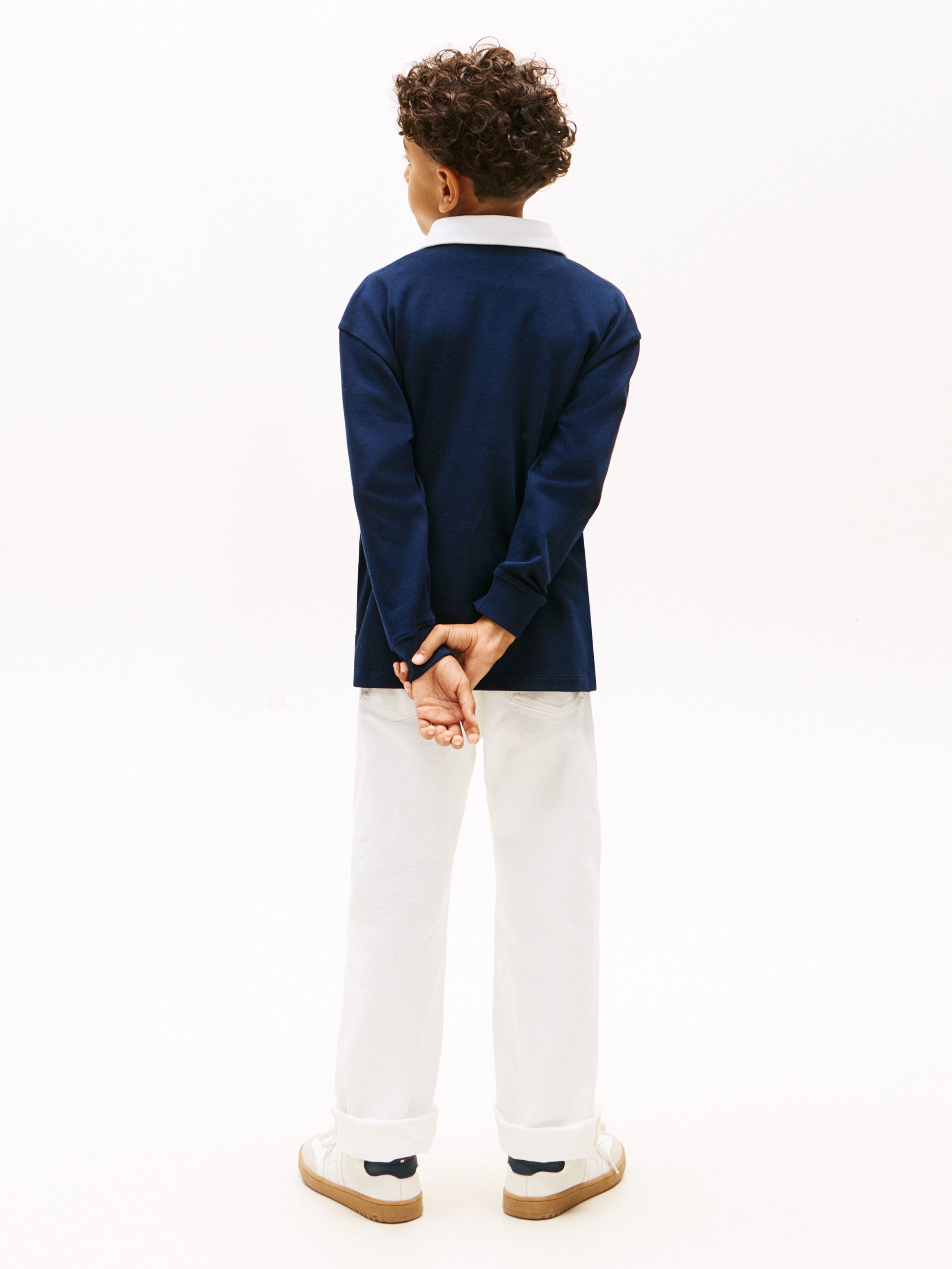 Tommy Hilfiger Poloshirt Kinder bis 16 Jahre, mit Polokragen – Bild 5 von 5