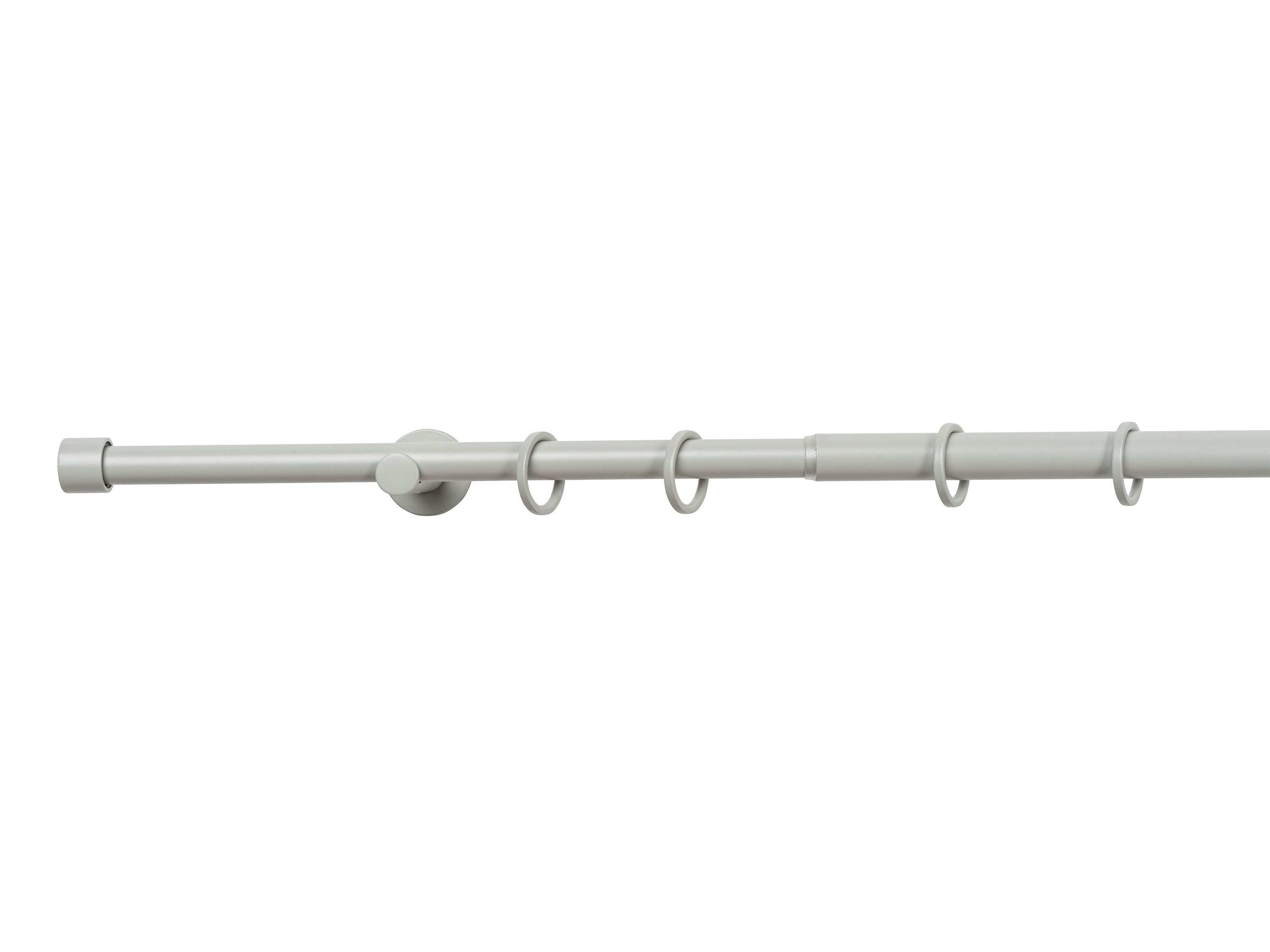 ondeco Gardinenstange Teleskopgarnitur Trendy, Ø 19 mm, 1-läufig, ausziehbar, Bohren, verschraubt