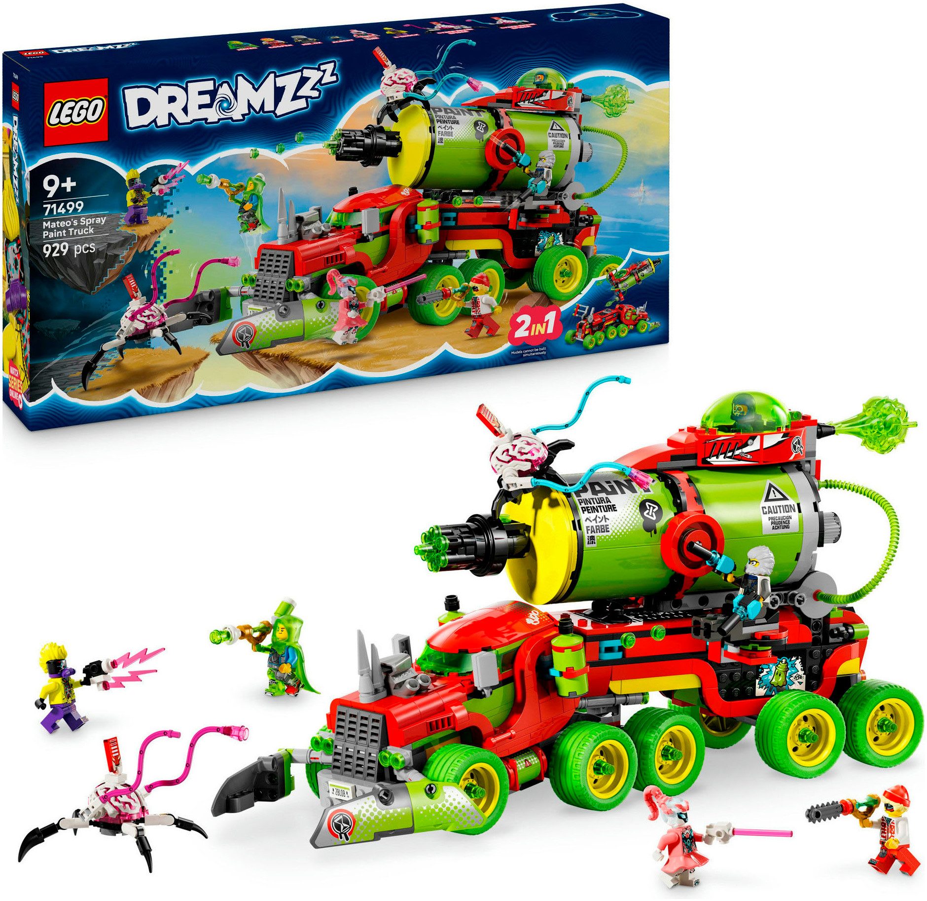 LEGO® Mateos Sprühdosen-Truck (71499), LEGO DREAMZzz günstig online kaufen