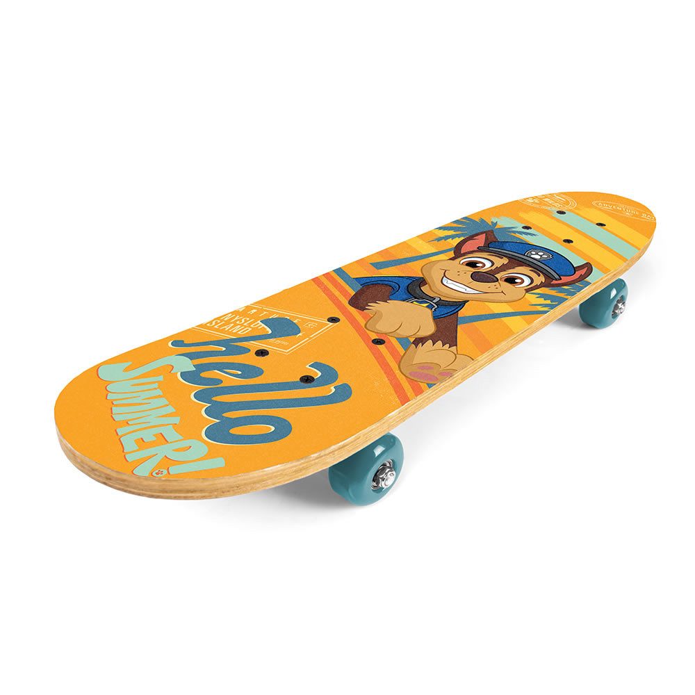 PAW PATROL Skateboard 61 cm – Kinder Holz Skateboard 24 Zoll Funboard, Kinder Skateboard, rutschfeste Oberfläche, 9-lagiges Ahornholz