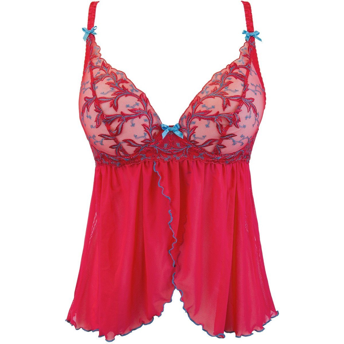 Axami Negligé Axami - V - 9679 babydoll & string red - (L,M,S,XL) (Packung)