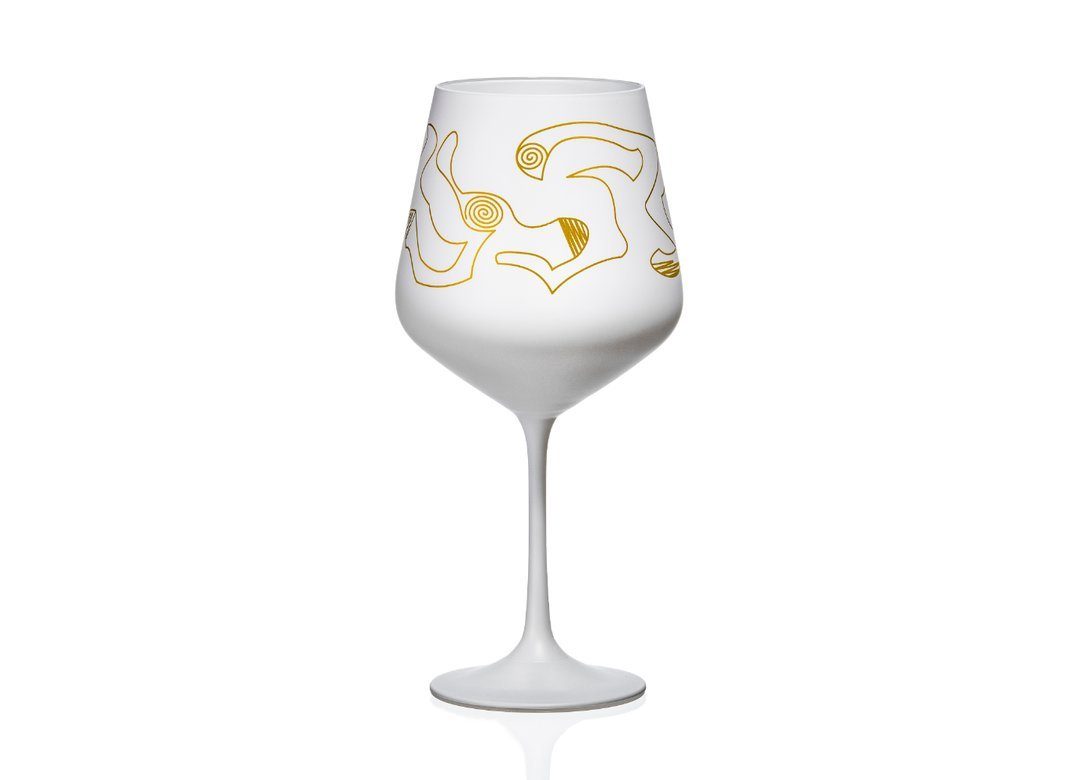 Weinglas Eclectic Mixology in weiß gold 550 ml 2er Set