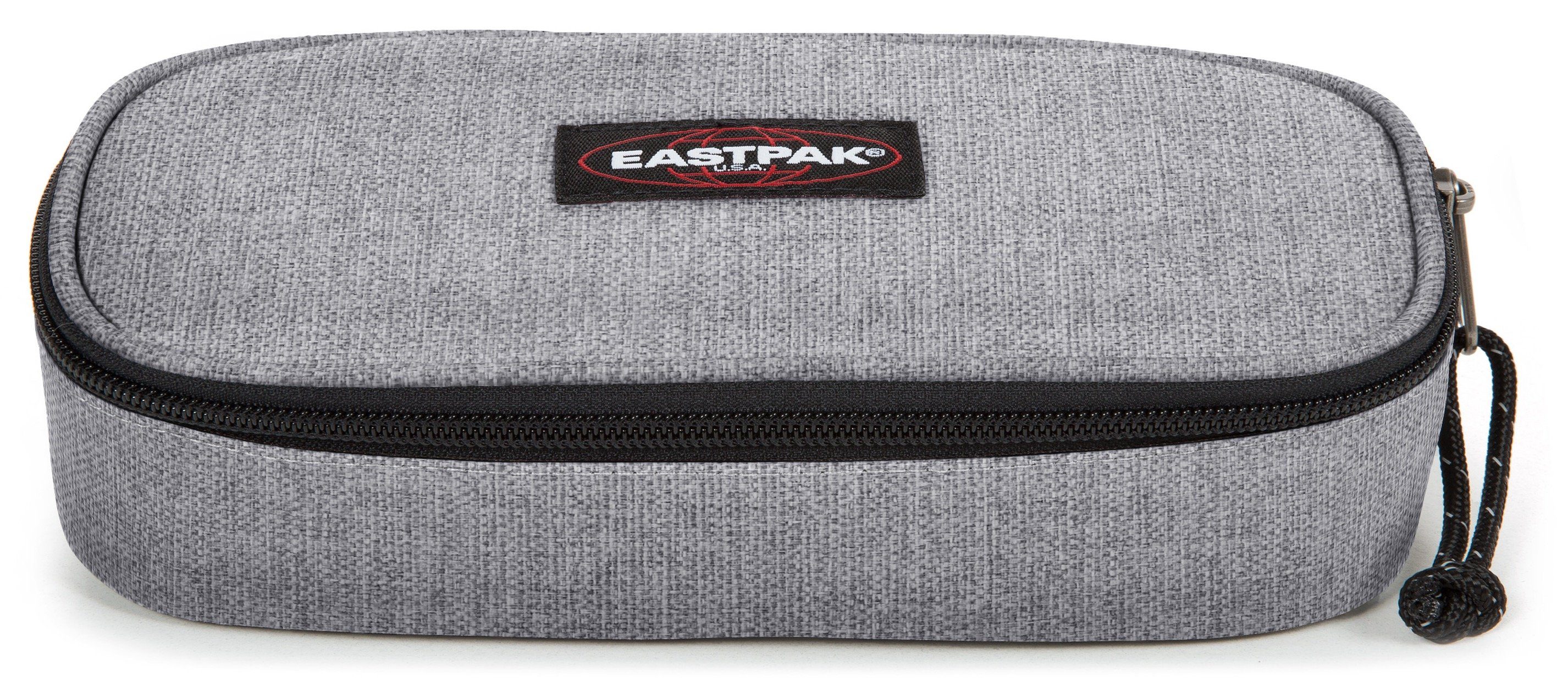 praktischen OVAL Design Schreibgeräteetui hellgrau Eastpak im SINGLE,