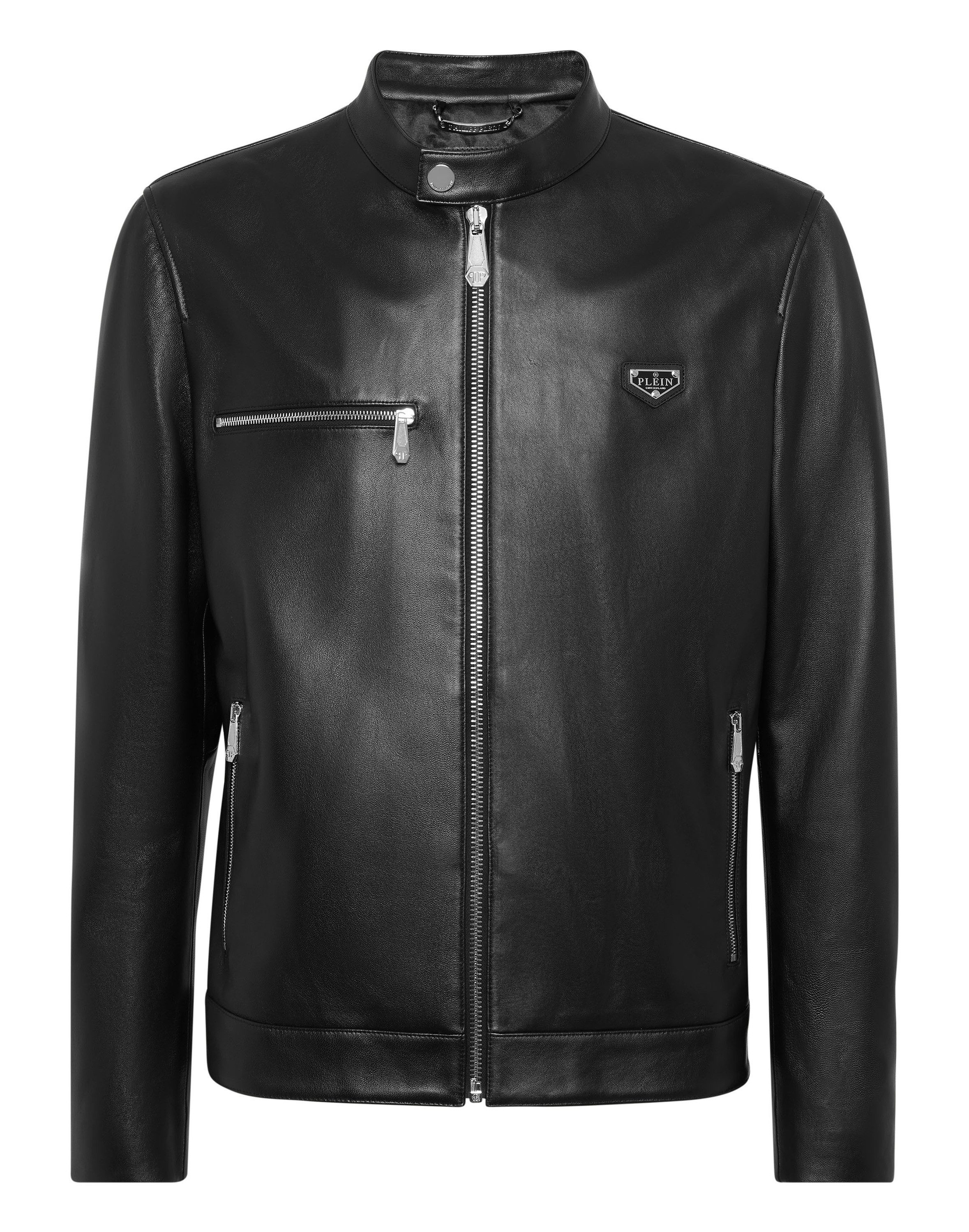 PHILIPP PLEIN Bikerjacke Leather Biker Jacket
