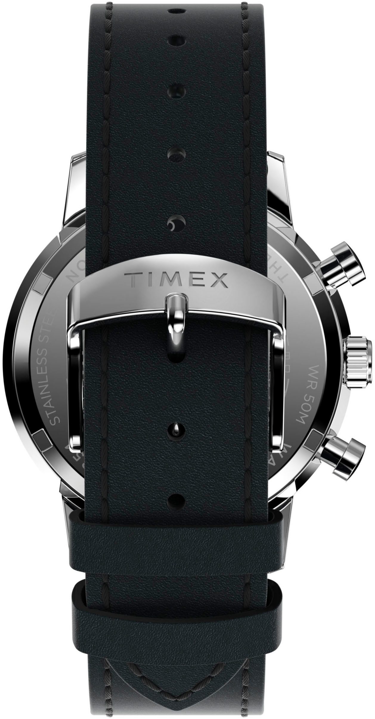 Timex Chronograph MARLIN TW2W10300AJ, Quarzuhr, Armbanduhr, Herren, Datum, Stoppfunktion, 12/24-Std.-Anzeige