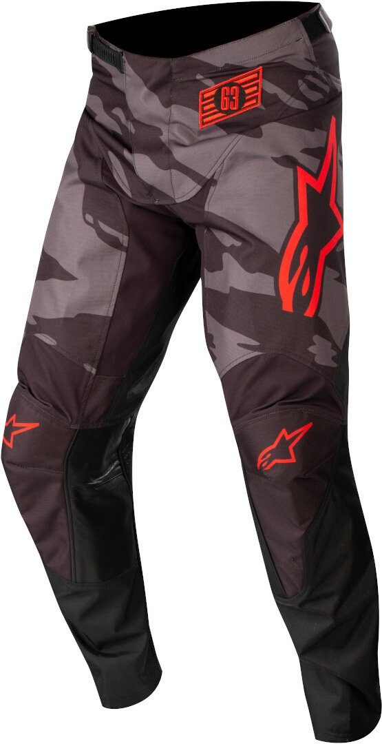 Alpinestars Motorradhose Racer Hose Tactical Motocross Black/Gray/Red