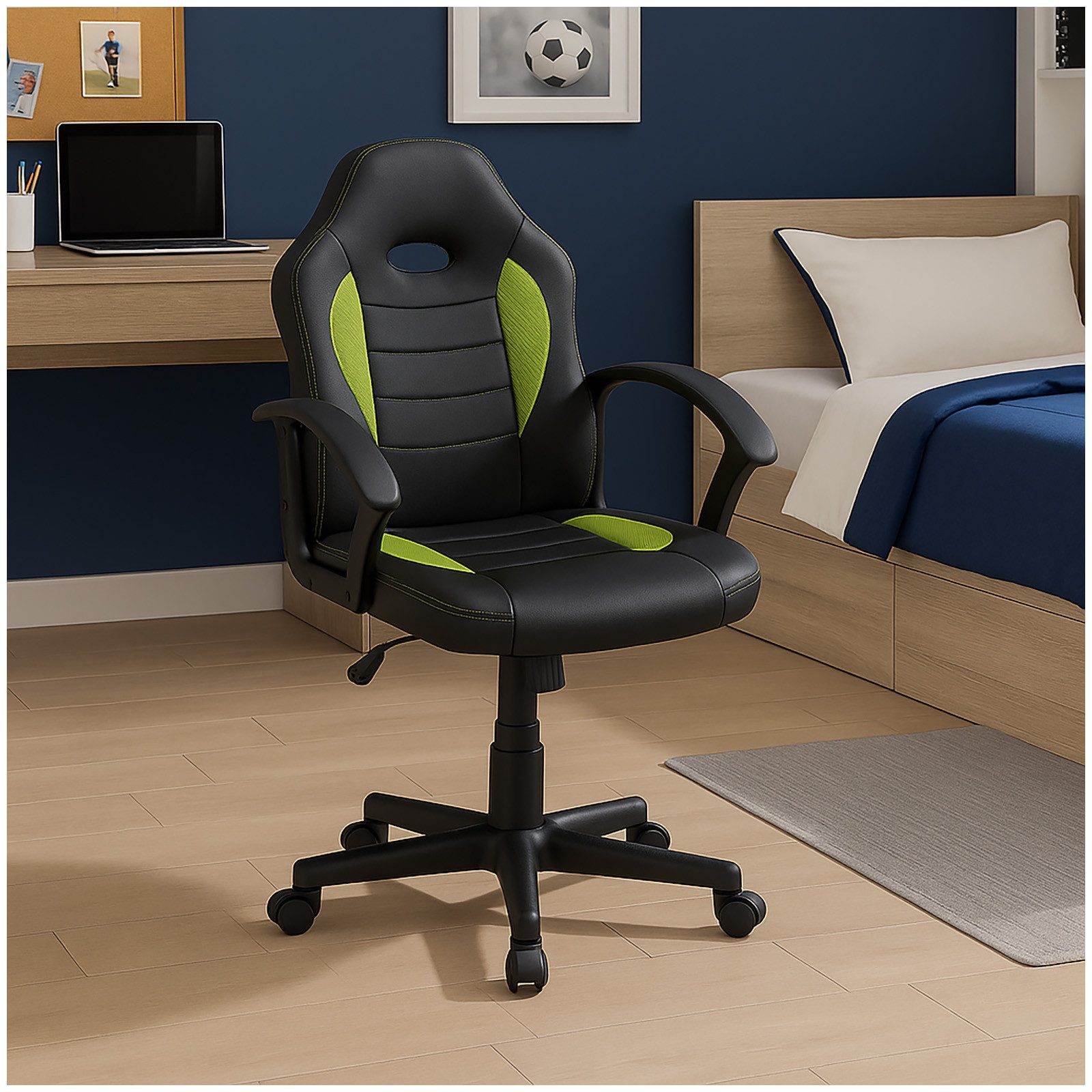 HTI-Living Schreibtischstuhl Schreibtischstuhl Junior höhenverstellbar (Stü günstig online kaufen