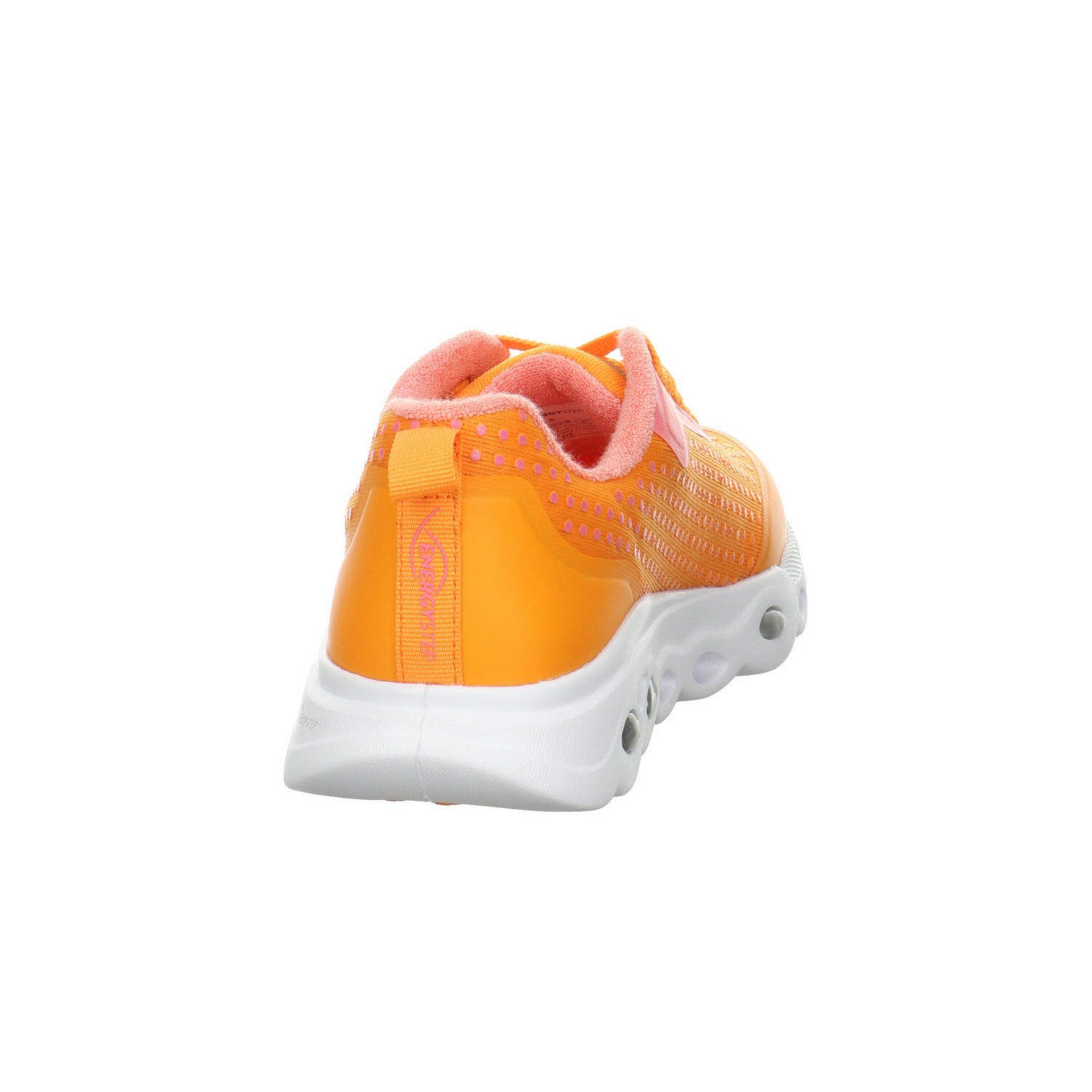 Ara Damen Sneaker Schuhe Malibu Schnürschuh Sneaker orange Synthetikkombination