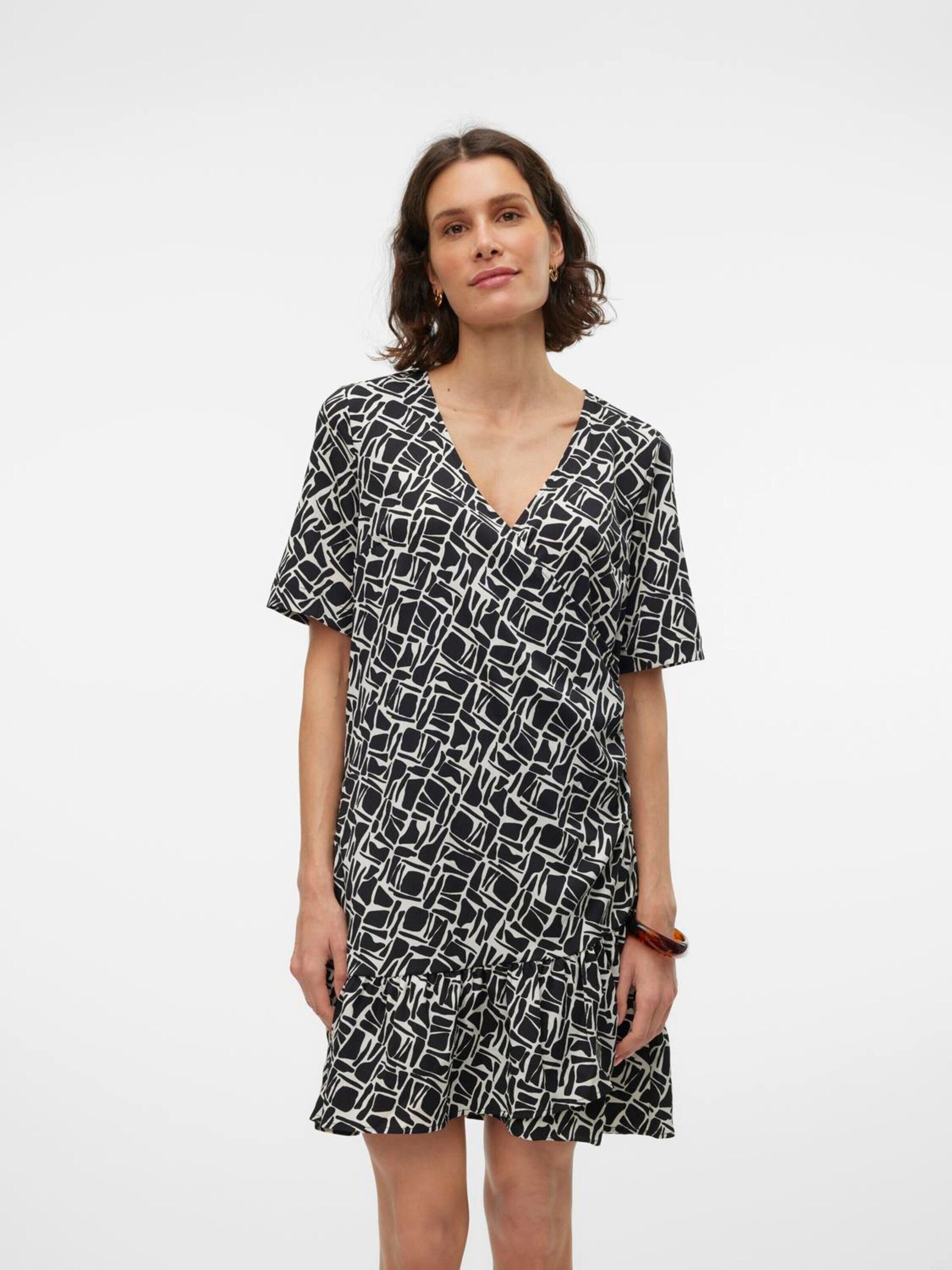 Vero Moda Minikleid VMPAGE (1-tlg) Volant günstig online kaufen