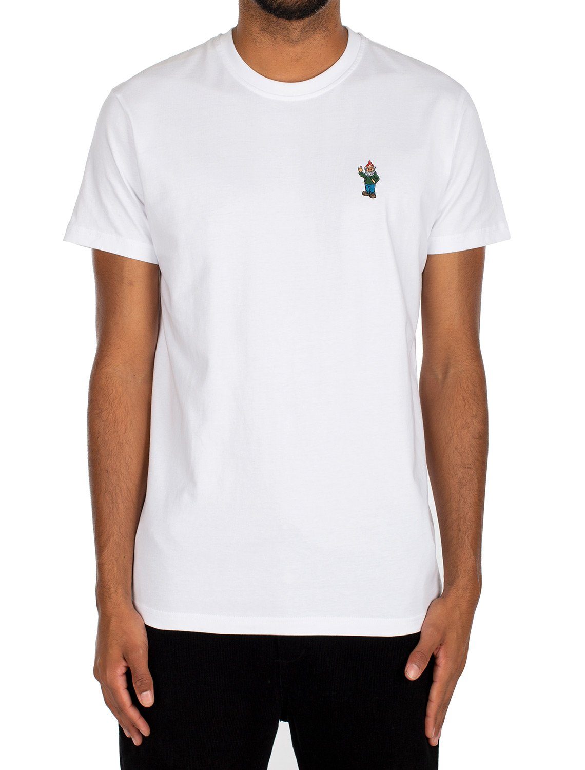 T-Shirt Little Iriedaily T-Shirt iriedaily Emb Gnome white