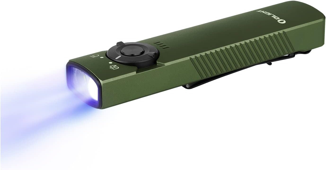 Taschenlampe Arkfeld UV EDC-Taschenlampe mit Weißlicht & 365 nm UV-Licht
