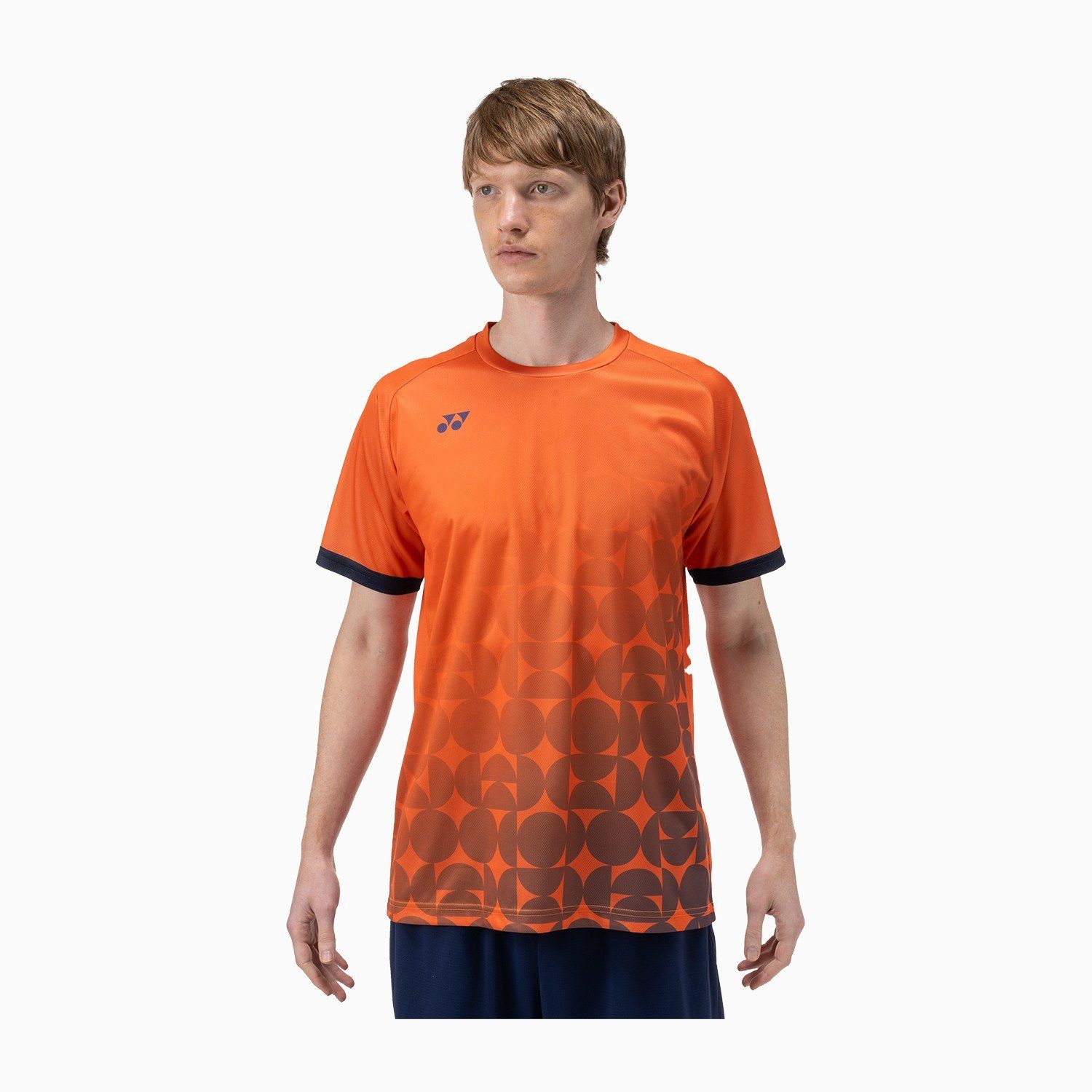 T-Shirt Practice Print 16746 (100% Polyester) 2025 orange Herren