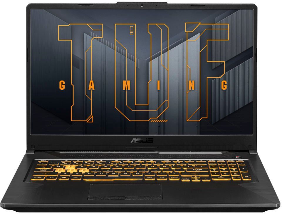 Asus TUF Gaming F17 FX706HC-HX007W Gaming-Notebook (43,9 cm/17,3 Zoll,  Intel Core i5 11400H, GeForce RTX 3050, 512 GB SSD, Windows 11)