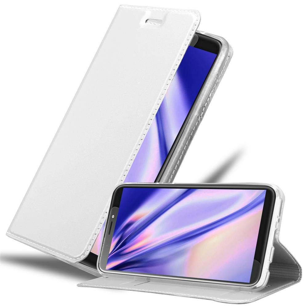 Cadorabo Handyhülle für HTC Desire 12 PLUS Hülle HTC Desire 12 PLUS, Schutzhülle Hülle mit Standfunktion, Magnetverschluss und Kartenfach