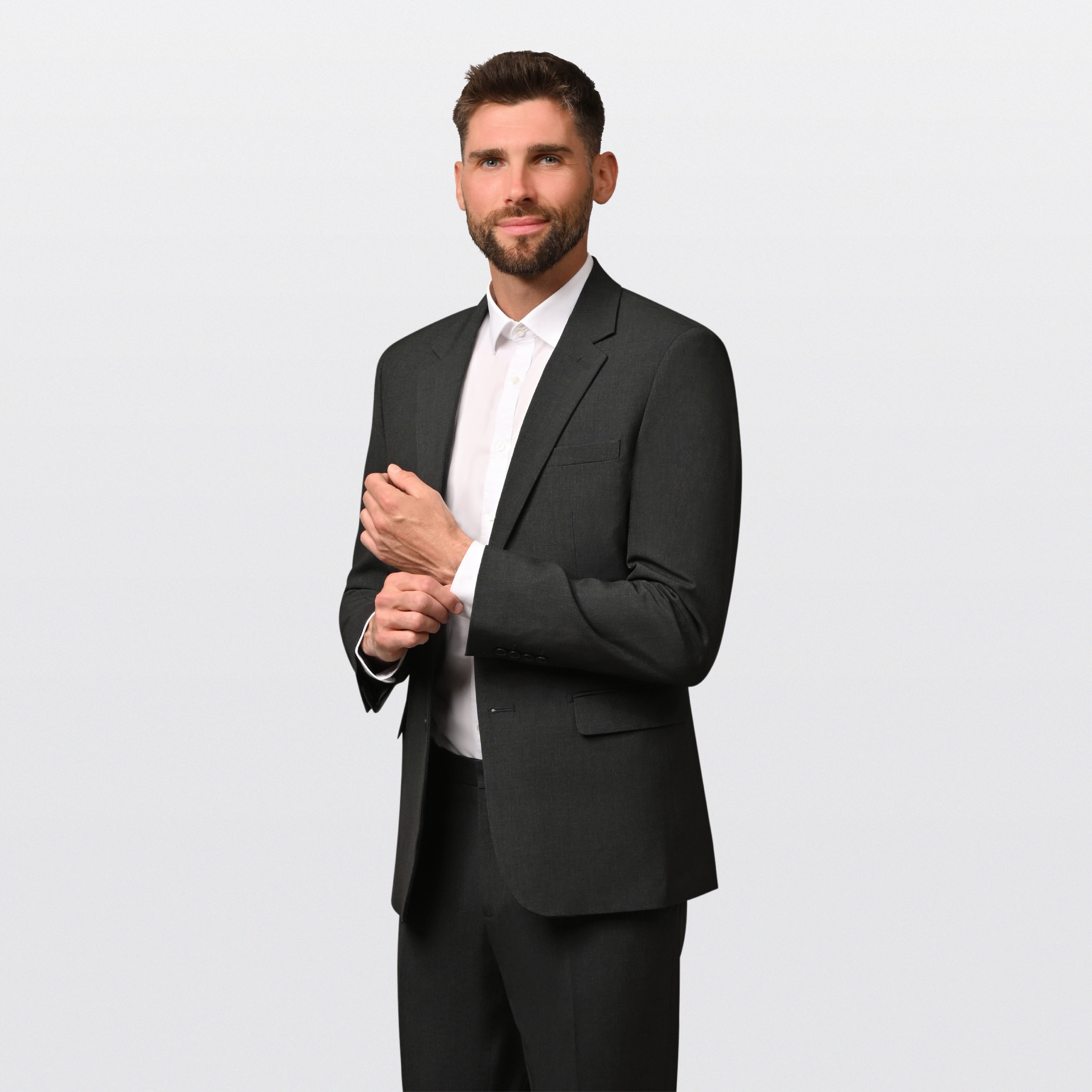Hirschthal Anzug Herren Business Anzug Regular Fit (Anzughose & Sakko, 2-tl günstig online kaufen
