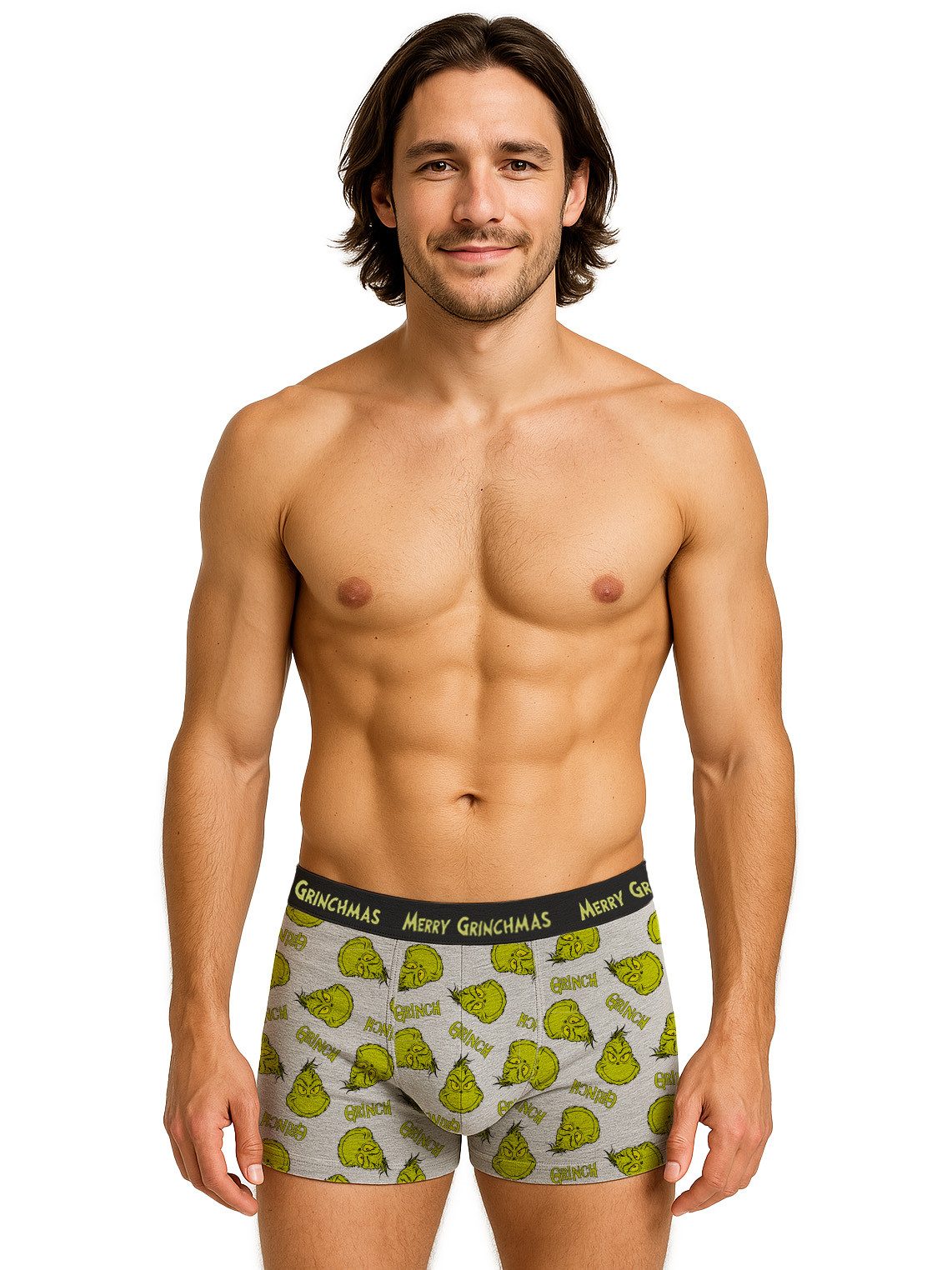 United Labels® Boxershorts The Grinch Boxershorts Unterhose Retro Boxer Unt günstig online kaufen