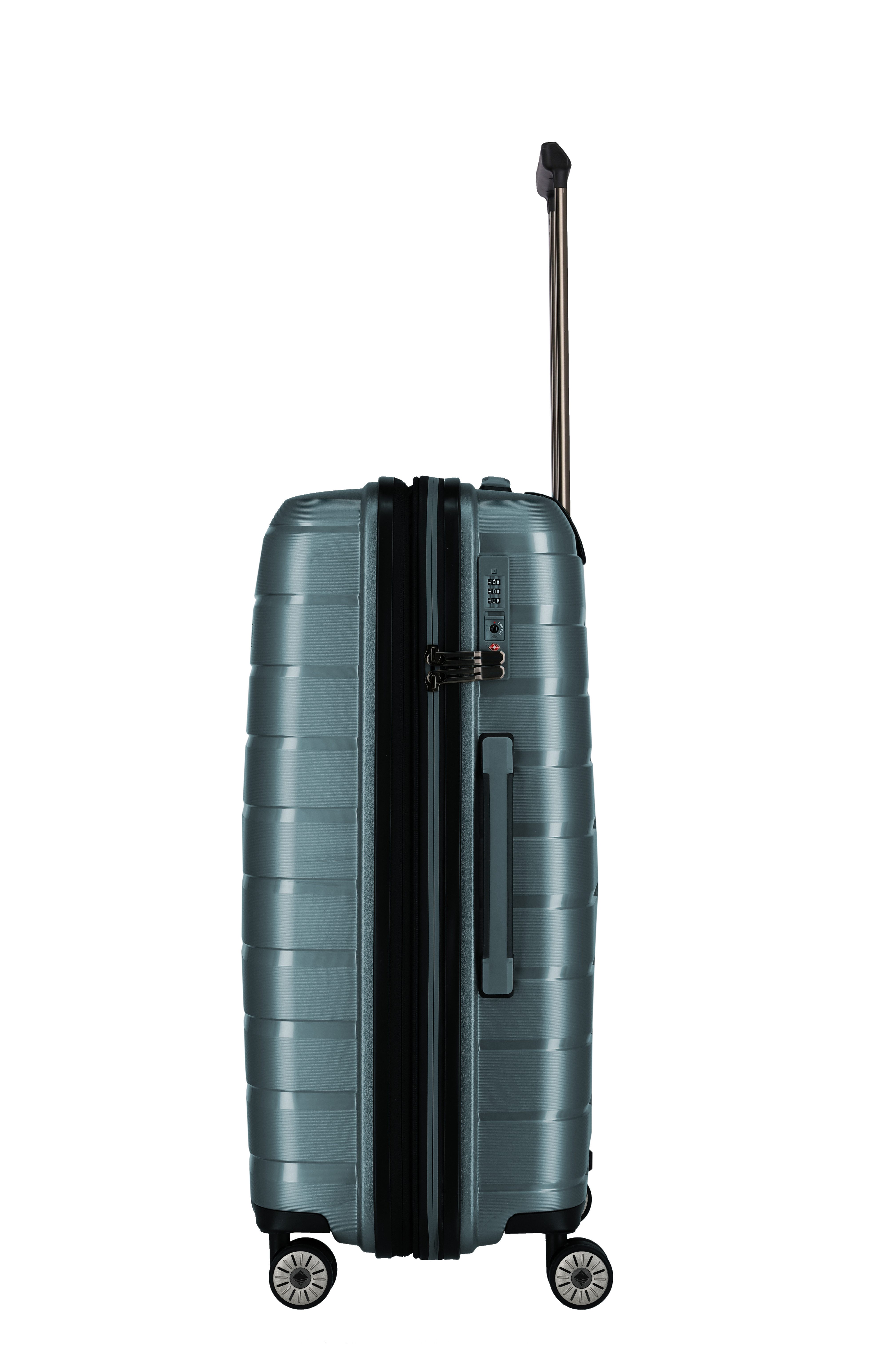 travelite Trolley AIR BASE Reisekoffer Hartschale, 4 Rollen, widerstandsfähiges Material und cleverer Innenaufteilung – Bild 2 von 5