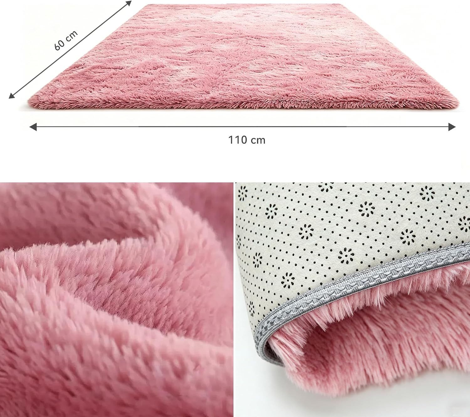 MCC direct Hochflor-Teppich Hochflor-Teppich – luxuriöser Flauschteppich - 7 Größen & 7 Farben – Bild 2 von 4