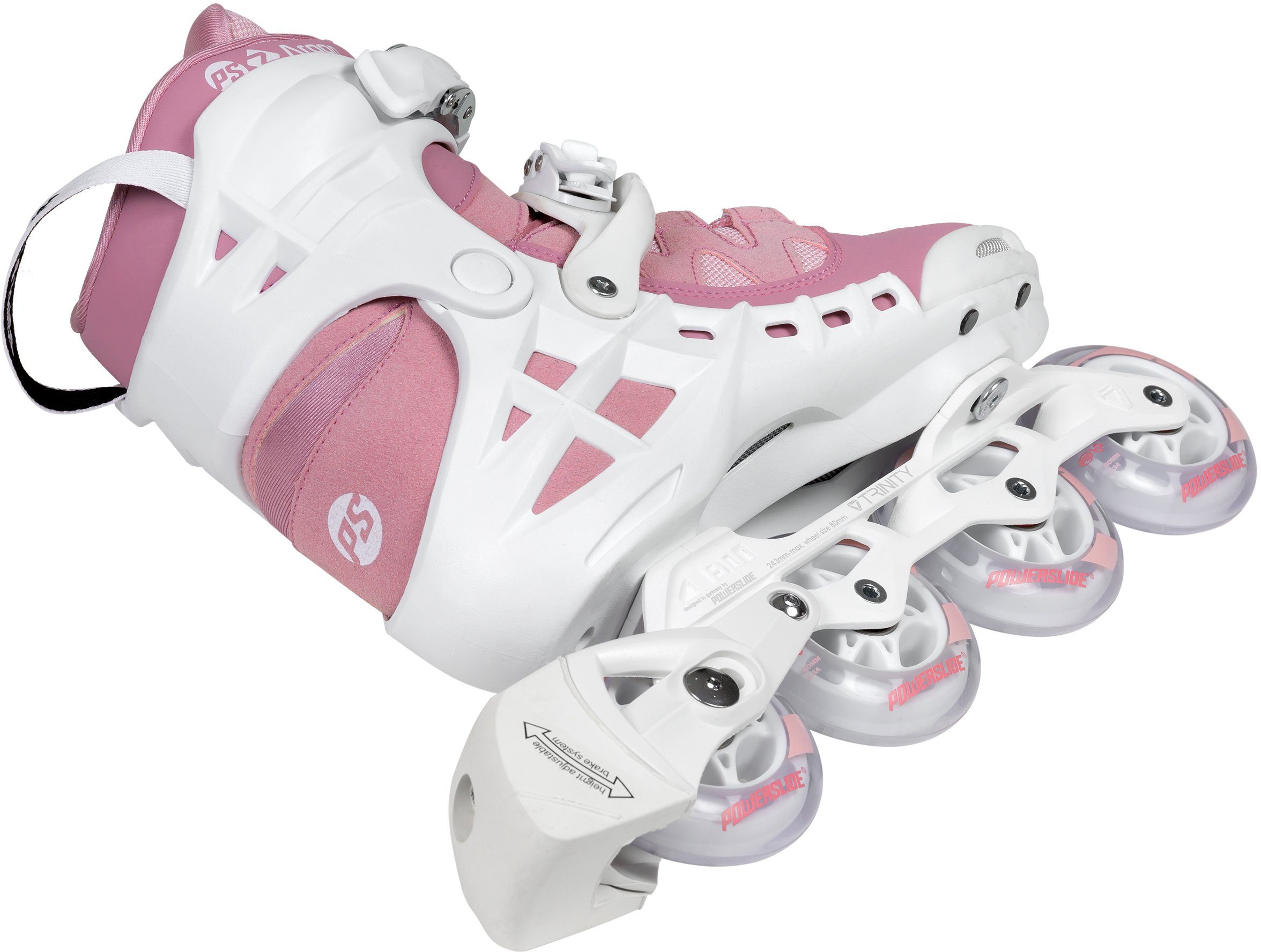 Powerslide Inlineskates Phuzion Argon Rose 80
