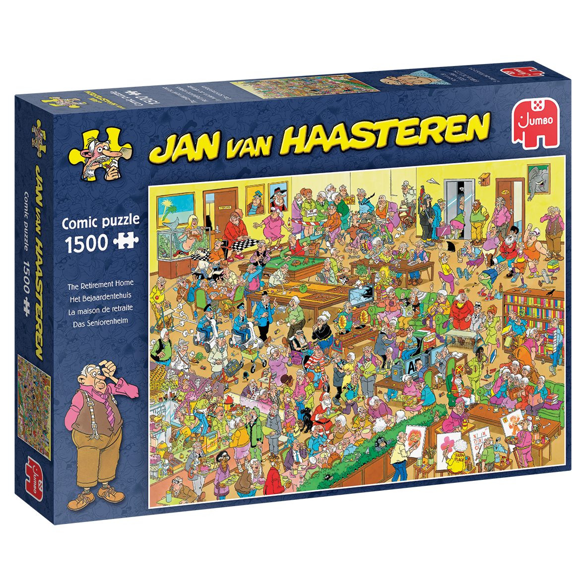 Jan van Haasteren Puzzle Jan van Haasteren Das Seniorenheim 1500 Teile Puzz günstig online kaufen