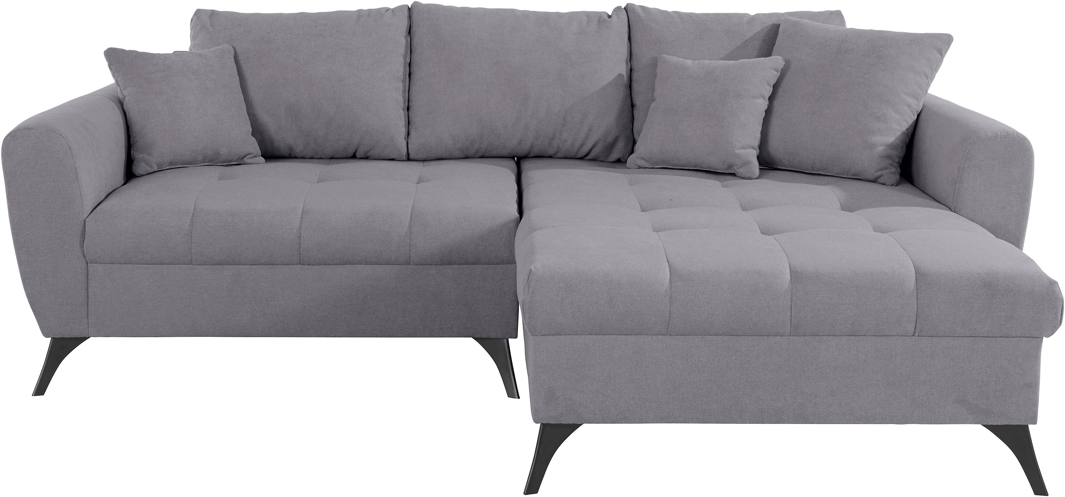 INOSIGN Ecksofa Aqua auch bis mit Lörby, 140kg clean-Bezug Sitzplatz, pro Belastbarkeit