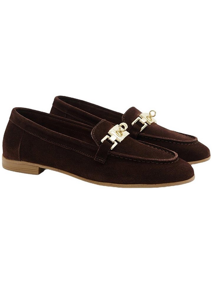 Desa Damen-Slipper aus Wildleder, bequem, lässig, für jeden Tag Loafer