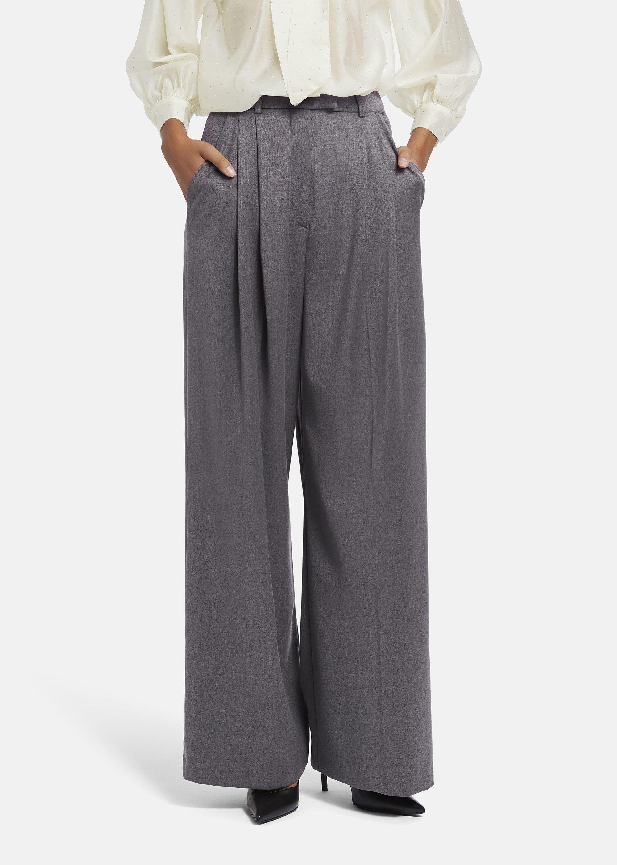 Nicowa Anzughose ROSCIWO (1-tlg) mit Bundfalten