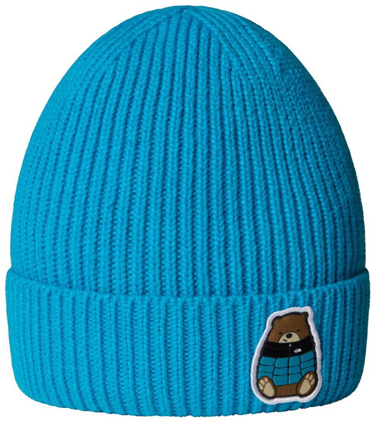 The North Face Beanie KIDS TNF LOGO BOX CUFFED BEANI MERIDIAN BLUE/NUPTSE BE