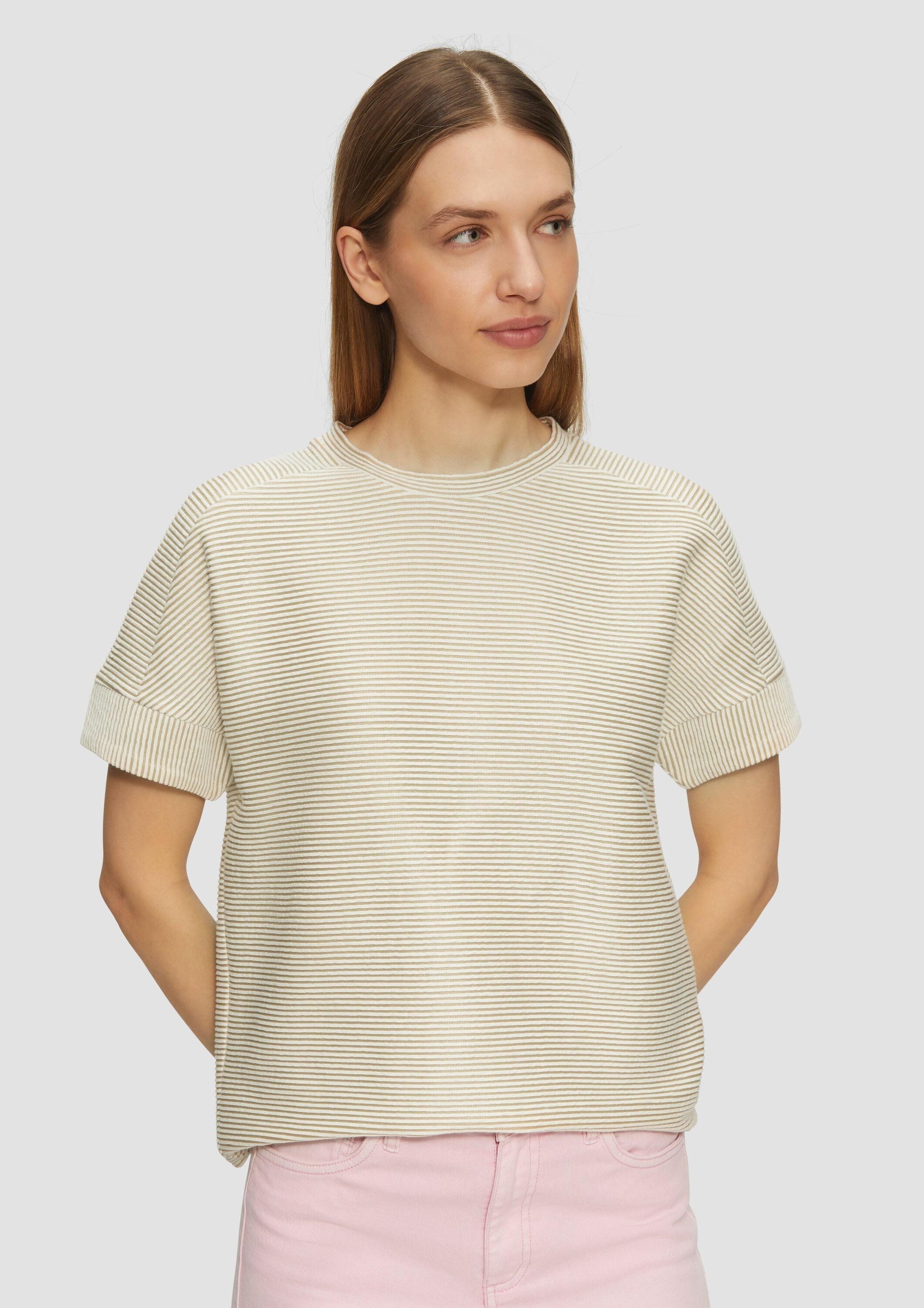 s.Oliver Kurzarmshirt T-Shirt (1-tlg) günstig online kaufen