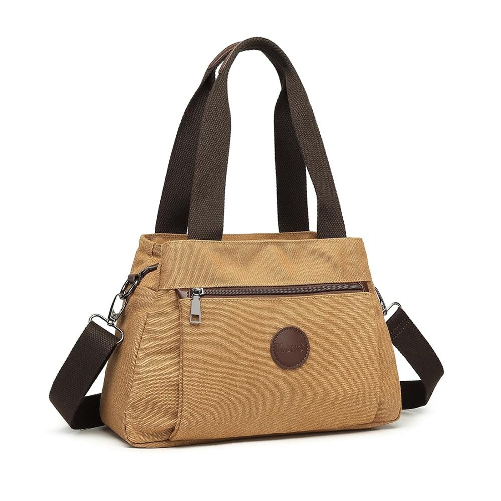 KONO Shopper Canvas Handtasche Frauen Schultertasche