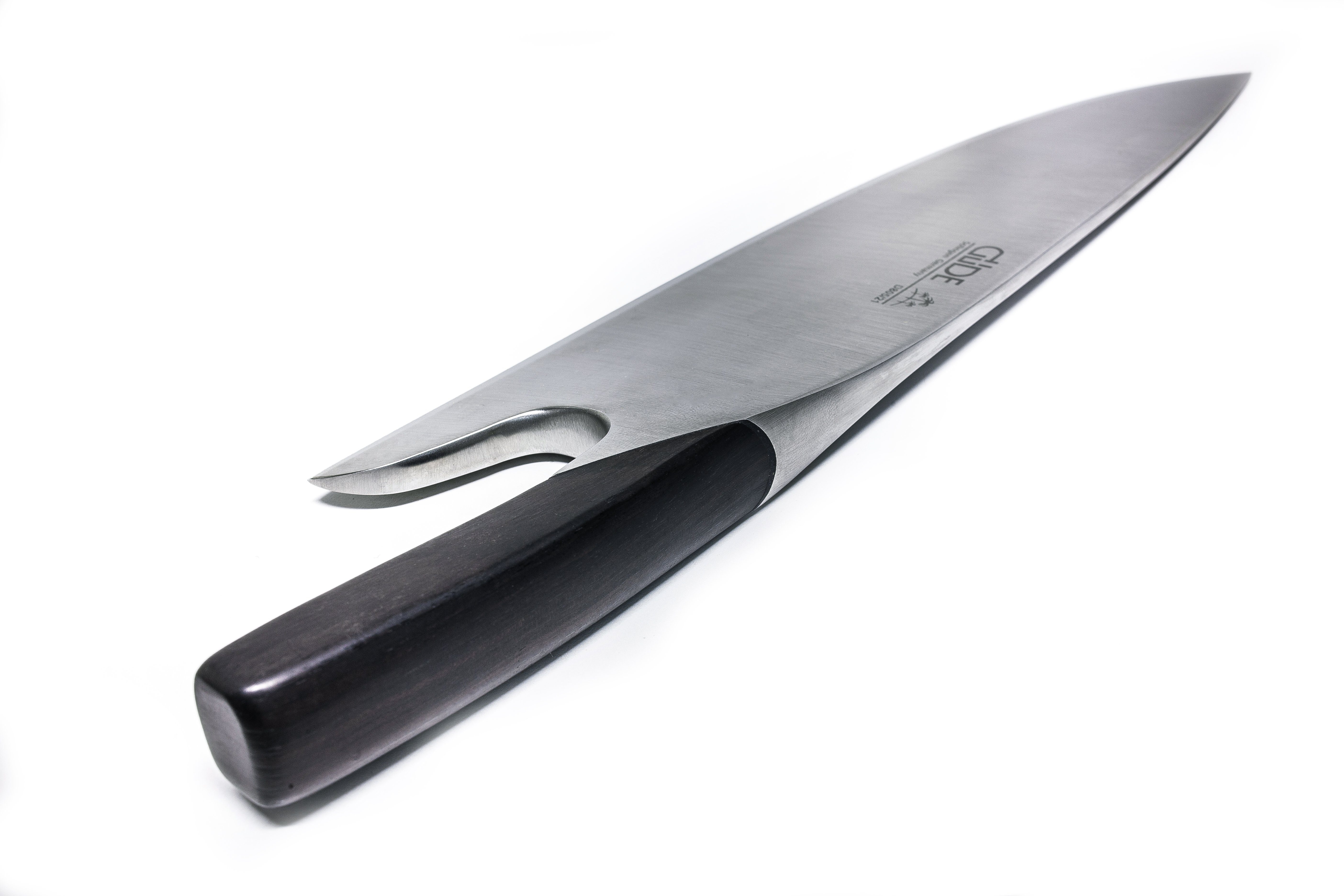 Güde Messer Solingen Kochmesser Güde The Knife - mit Griff aus Grenadill - Kochmesser 26 cm - G-G888/26