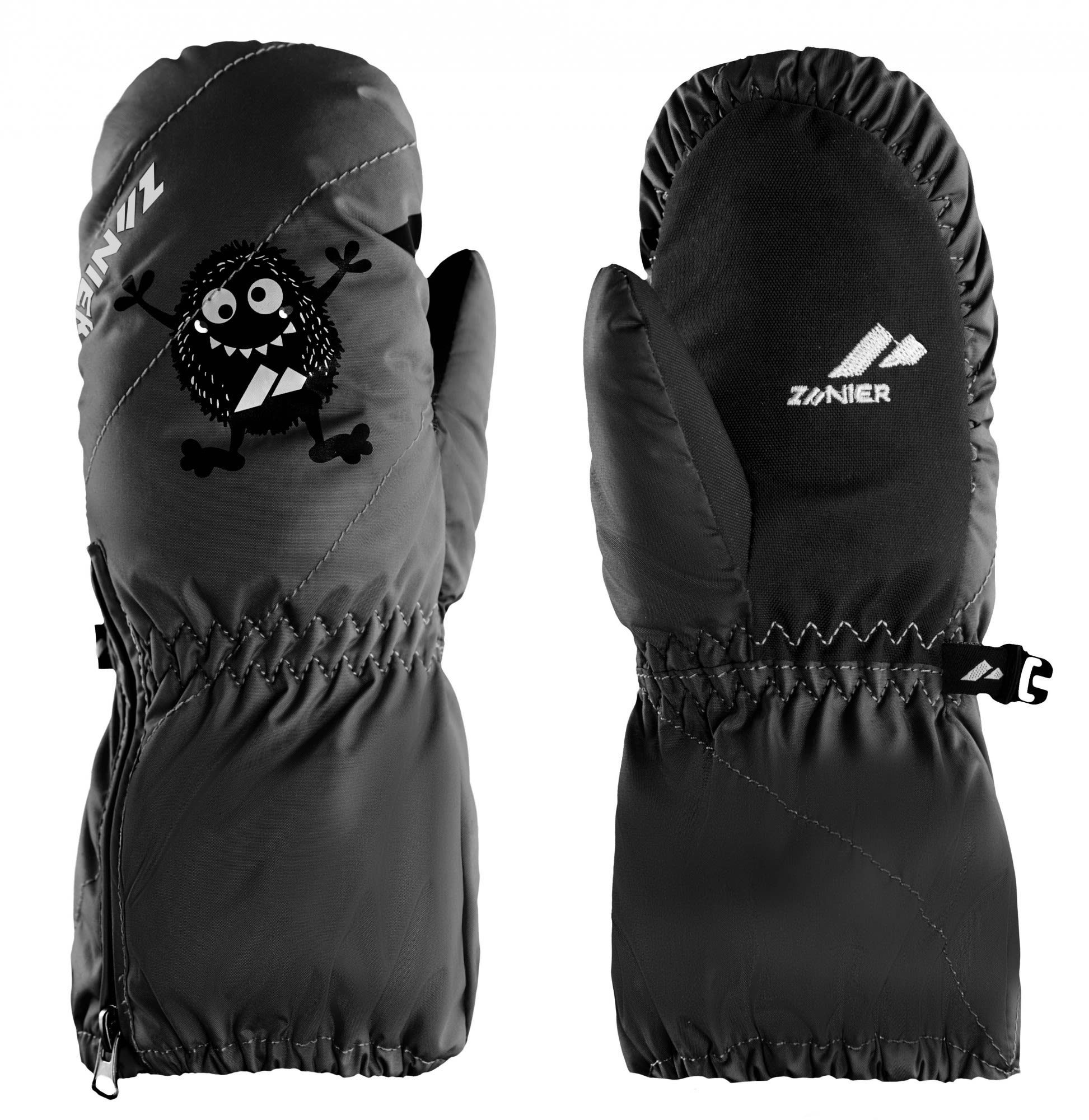 Zanier Fleecehandschuhe Zanier Kids Monster.stx Kinder Accessoires Black