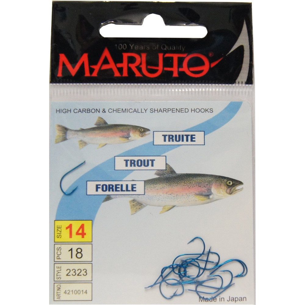 Maruto Forellenhaken Maruto Forellenhaken Forellen Haken Forellenangeln mit Plättchen