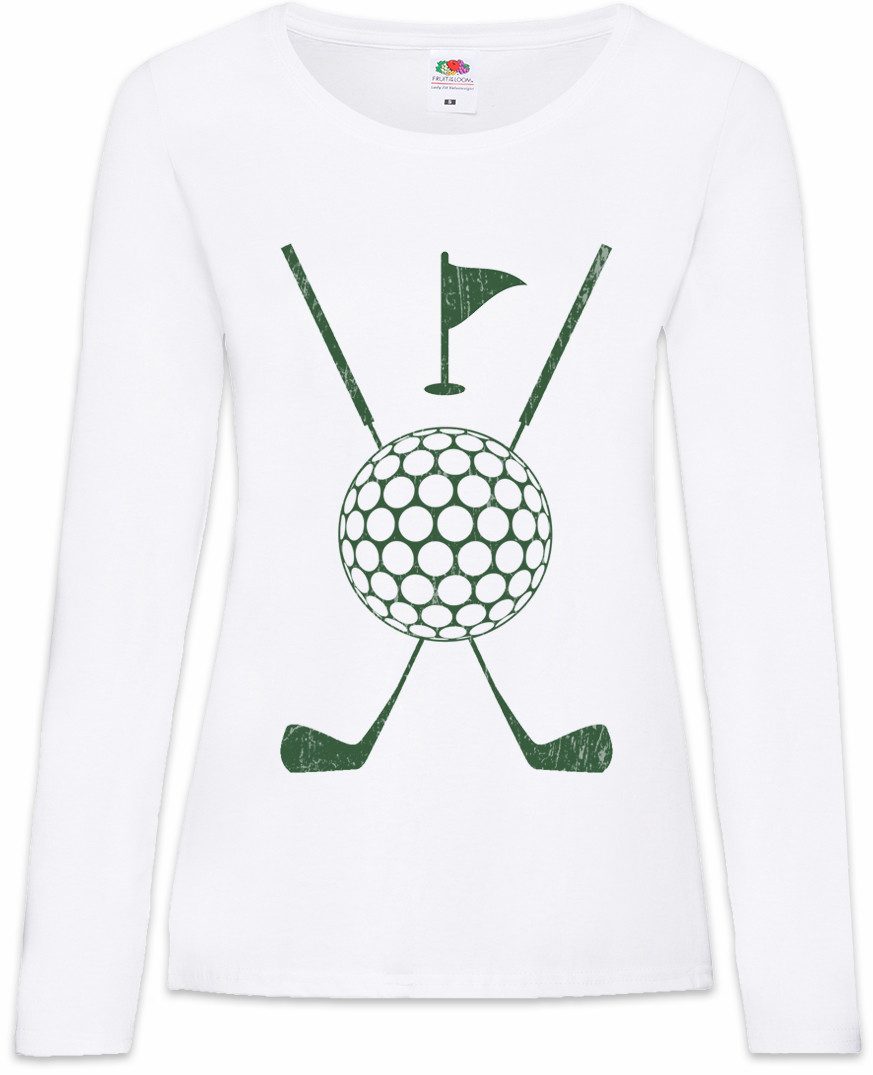 Urban Backwoods Langarmshirt Golf Tools Damen Langarmshirt Player Passion Love Addiction Gulf Caddy (1-tlg) Club Golfplatz Golfen Sport
