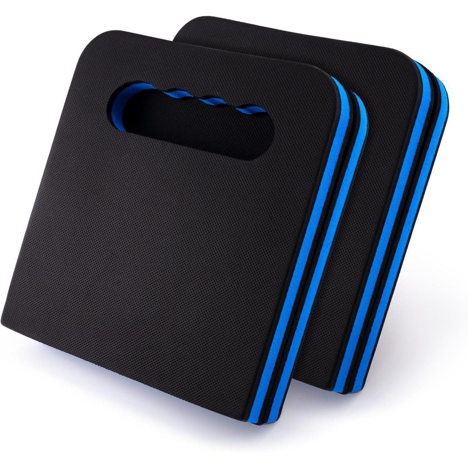 LuxusKollektion Garten-Kniekissen Kniekissen klappbar Sitzkissen Mehrzweckkissen blau 50.5 * 23 * 3CM