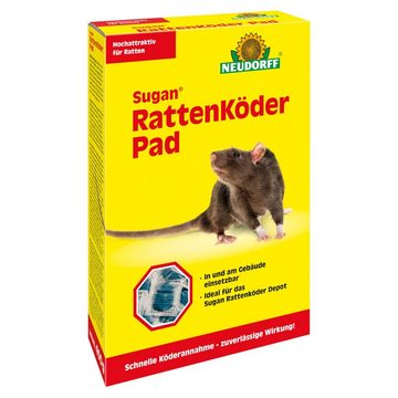 Neudorff Gift-Rattenköder Sugan RattenKöder Pad - 3x 400 g