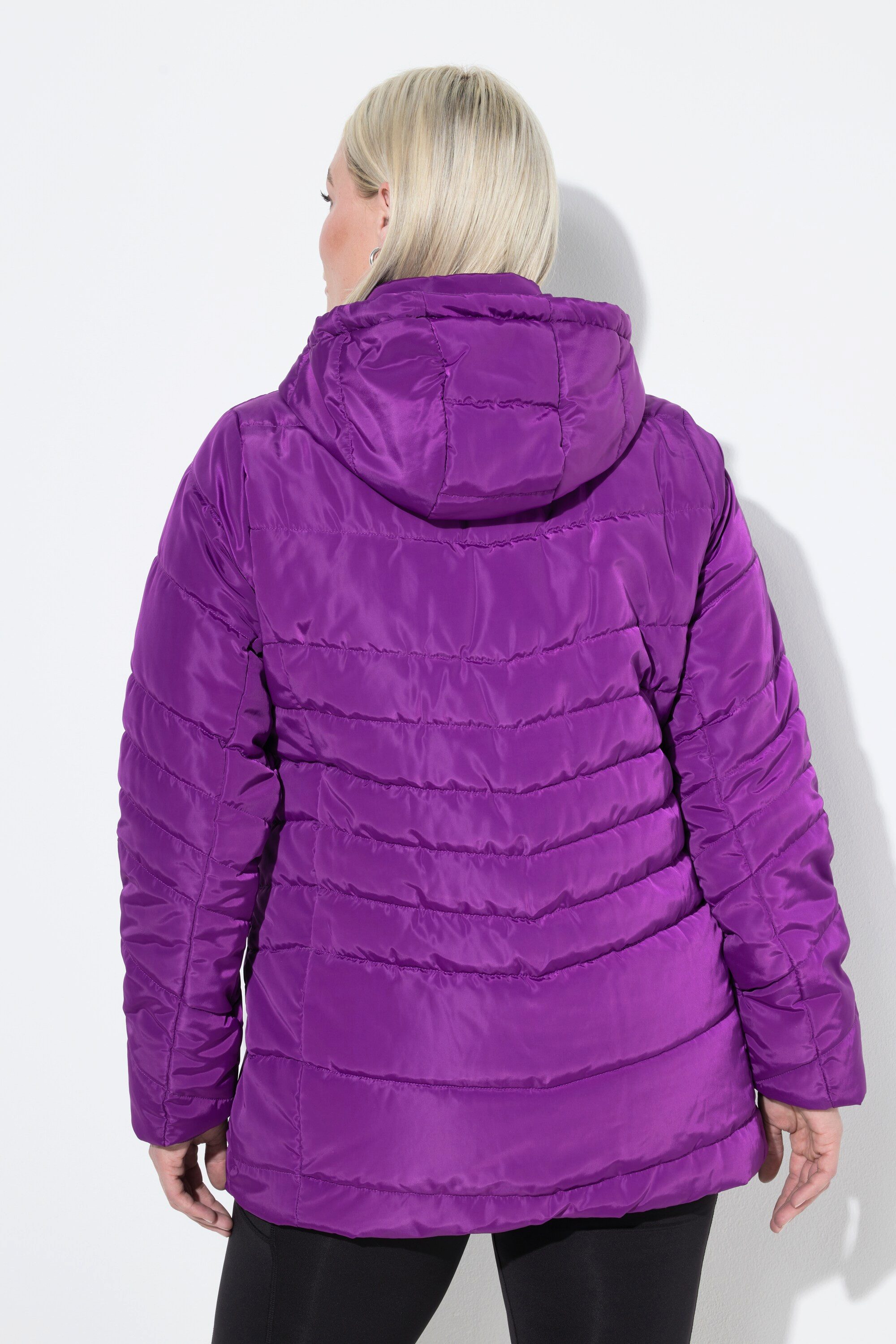 Ulla Popken Steppjacke HYPRAR Steppjacke wasserabweisend Kapuze