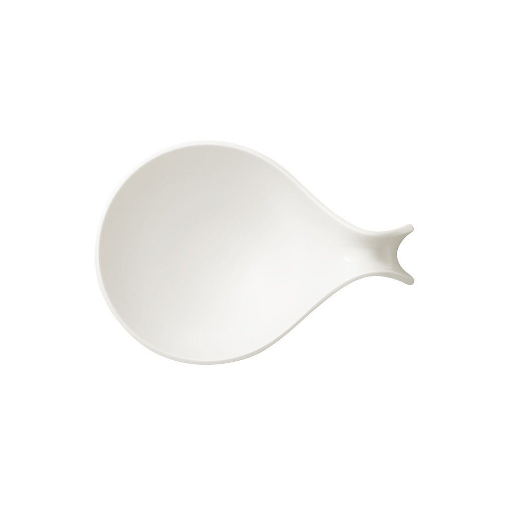 Villeroy & Boch Müslischale Flow Salatschale mit Griff, Porzellan, (1-tlg), Premium Porcelain, mikrow.- & spülm.sicher, Made in Germany