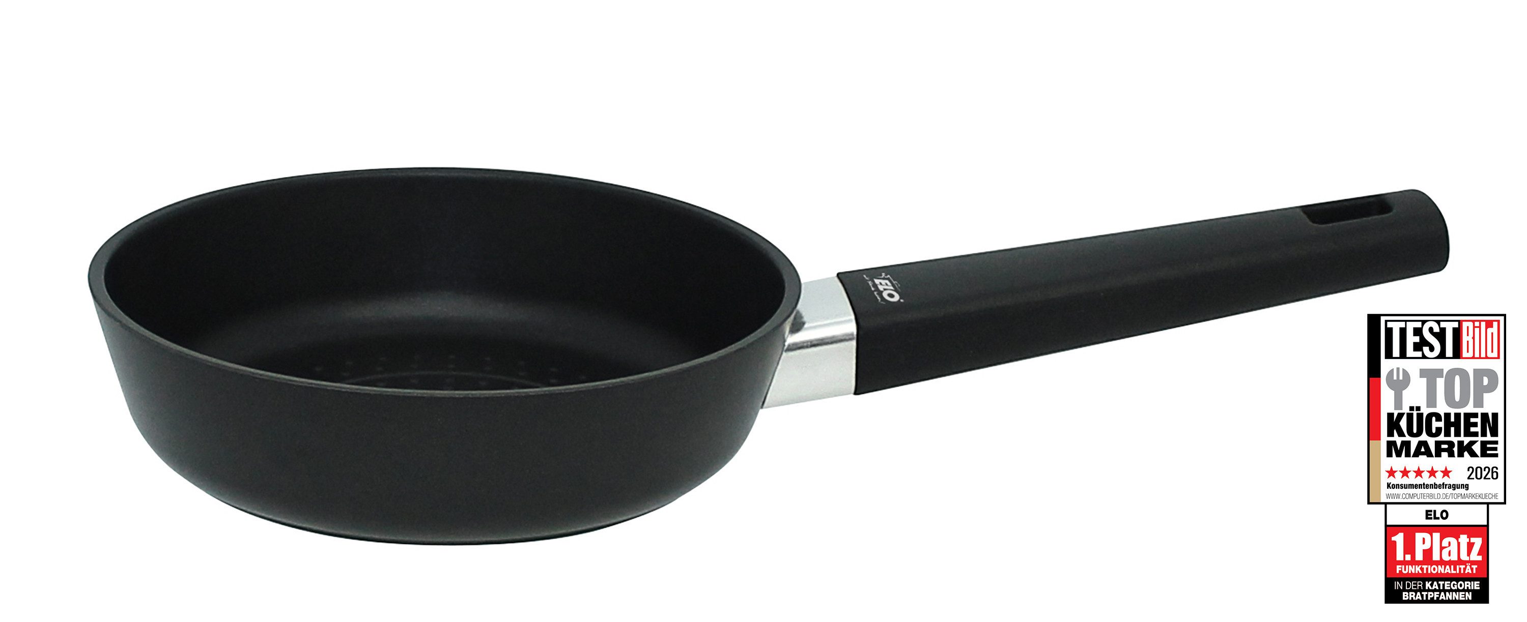 Elo Bratpfanne Smart Wave, Aluminium (1-tlg), Für alle Herdarten geeignet, inkl. Induktion