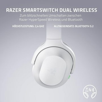 RAZER Gaming-Headset (Razer TriForce Titanium 50-mm-Treiber: Für Hi-Fi-Sound mit außergewöhnlichen Höhen, Mitten und Bässen., Bluetooth, SmartSwitch Dual Wireless Geräuschunterdrückendes Mikrofon TriForce)